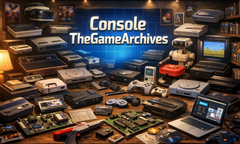 Console TheGameArchives