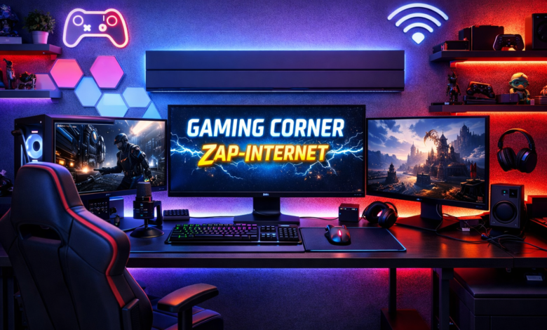 Gaming Corner Zap-Internet