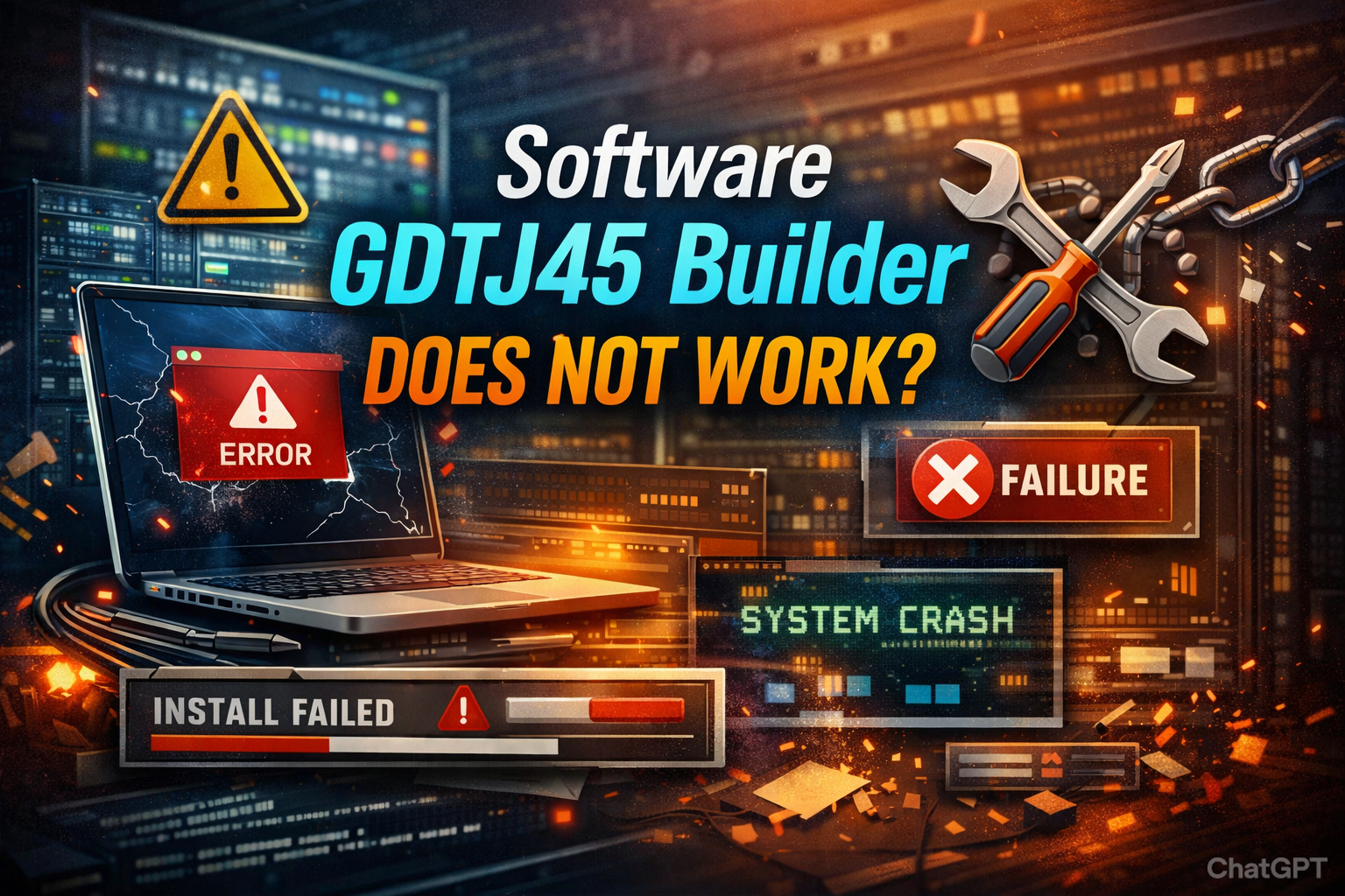 Software GDTJ45 Builder Does Not Work