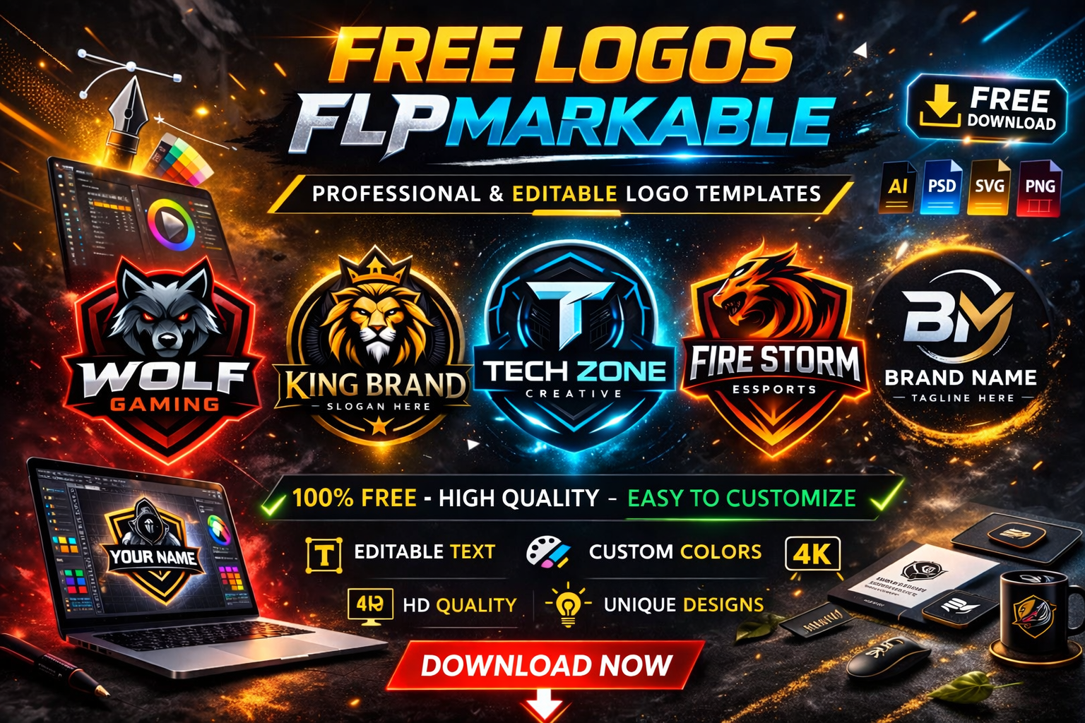Free Logos FLPMarkable
