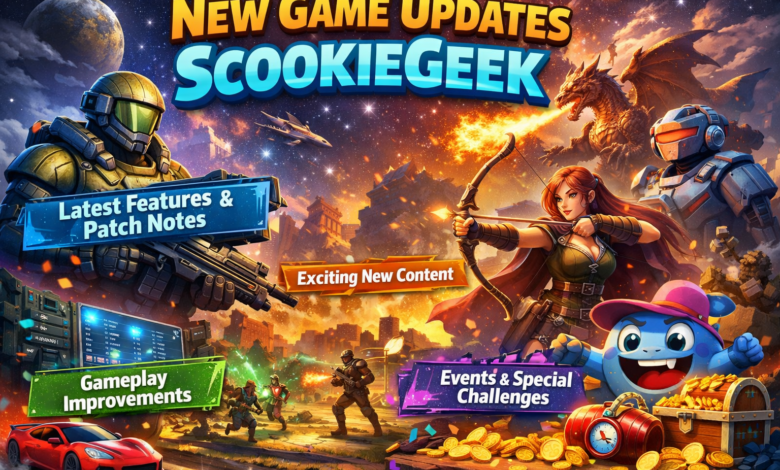 New Game Updates ScookieGeek