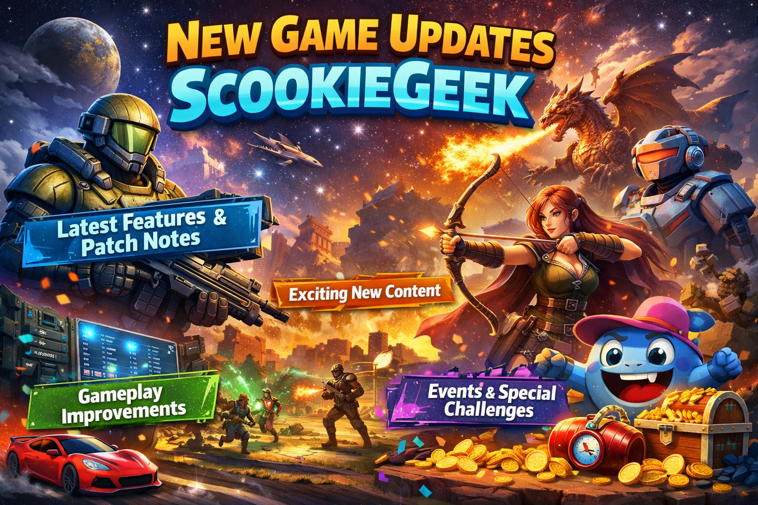 New Game Updates ScookieGeek