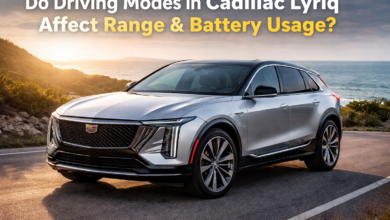 Do the Driving Modes in Cadillac Lyriq Offer Different Ranges or Battery Usages?