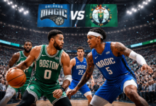 Orlando Magic vs Boston Celtics Timeline