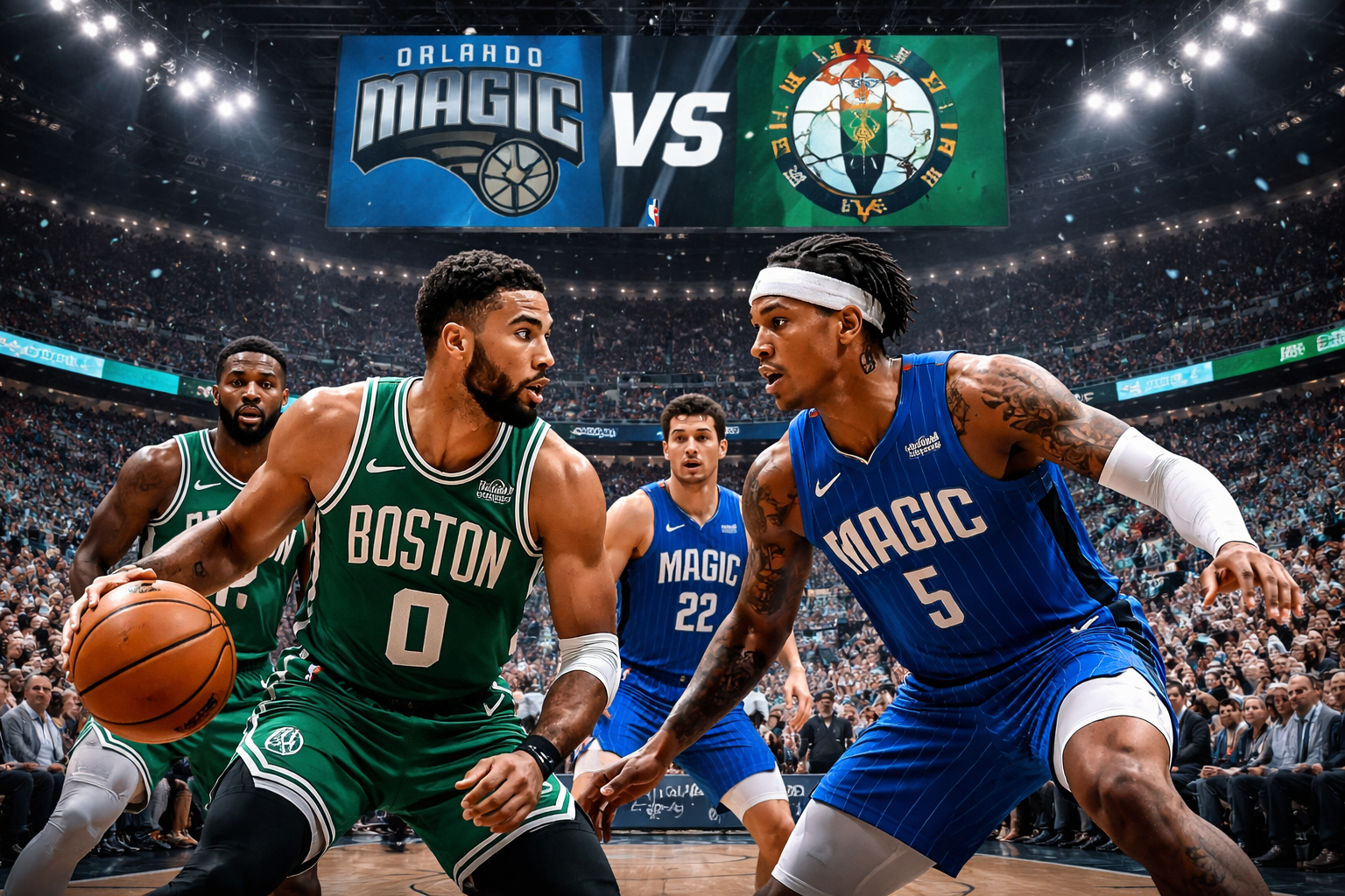 Orlando Magic vs Boston Celtics Timeline