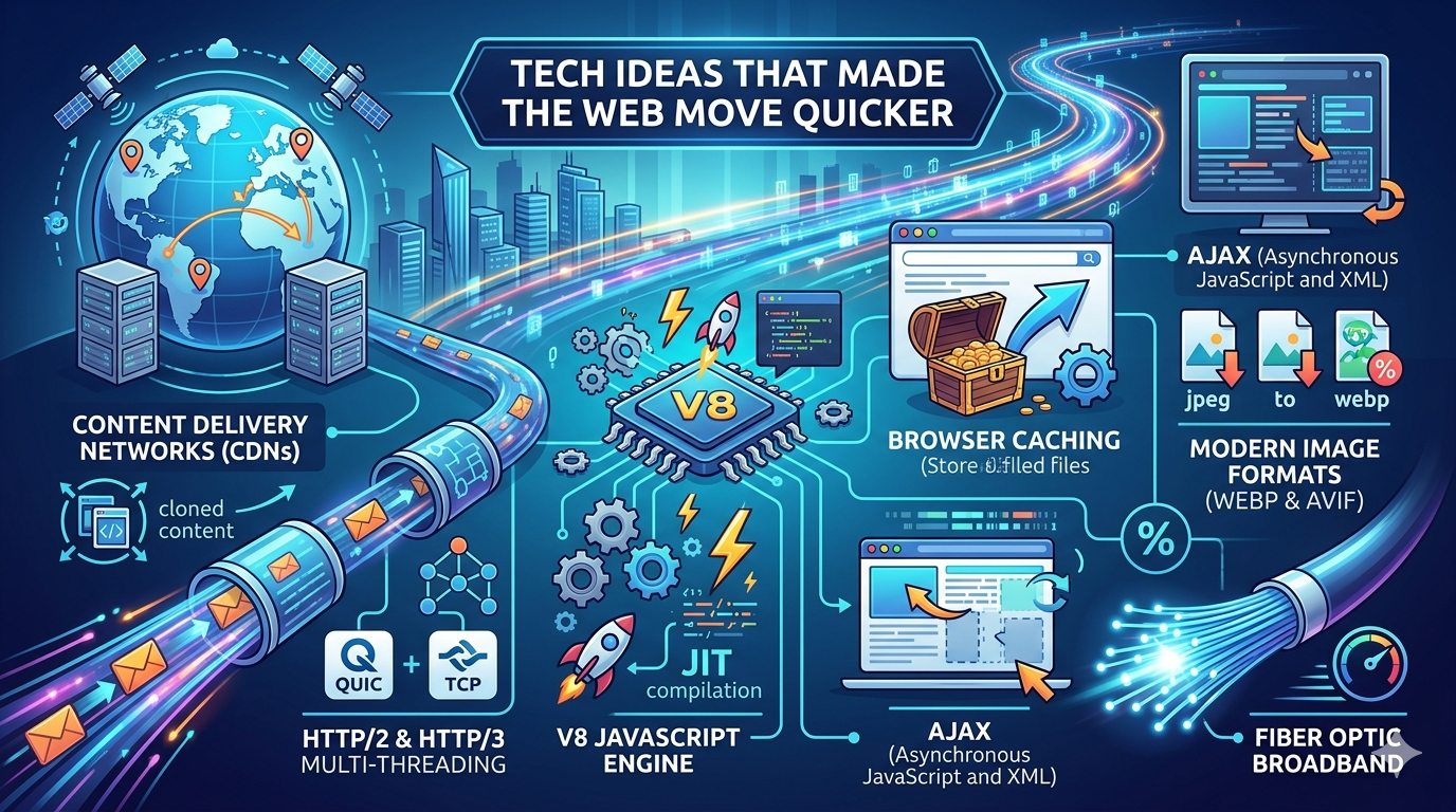 Tech Ideas That Made the Web Move Quicker