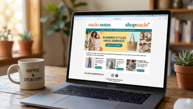 Newsletter from ShopNaclo