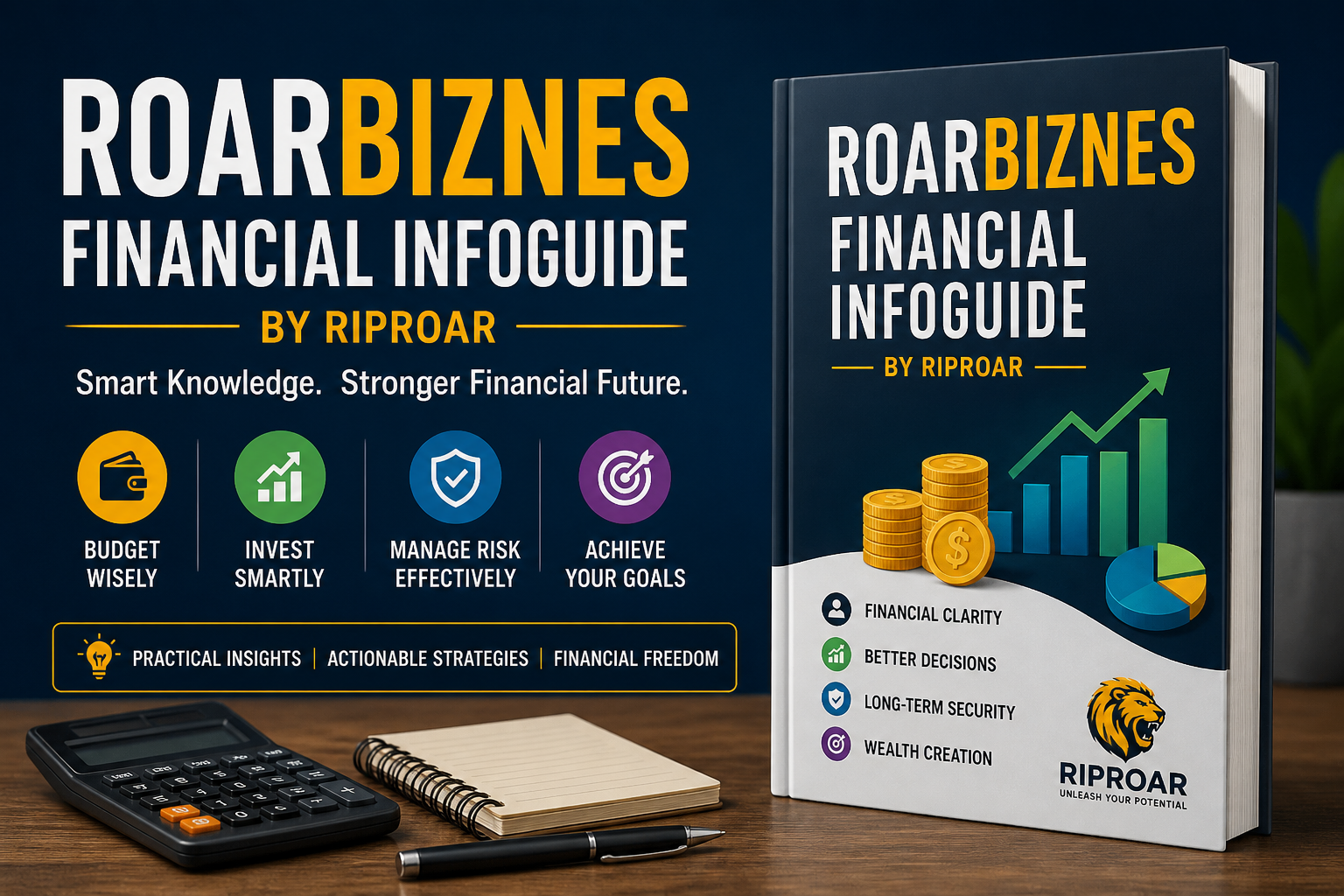 Roarbiznes Financial Infoguide by Riproar